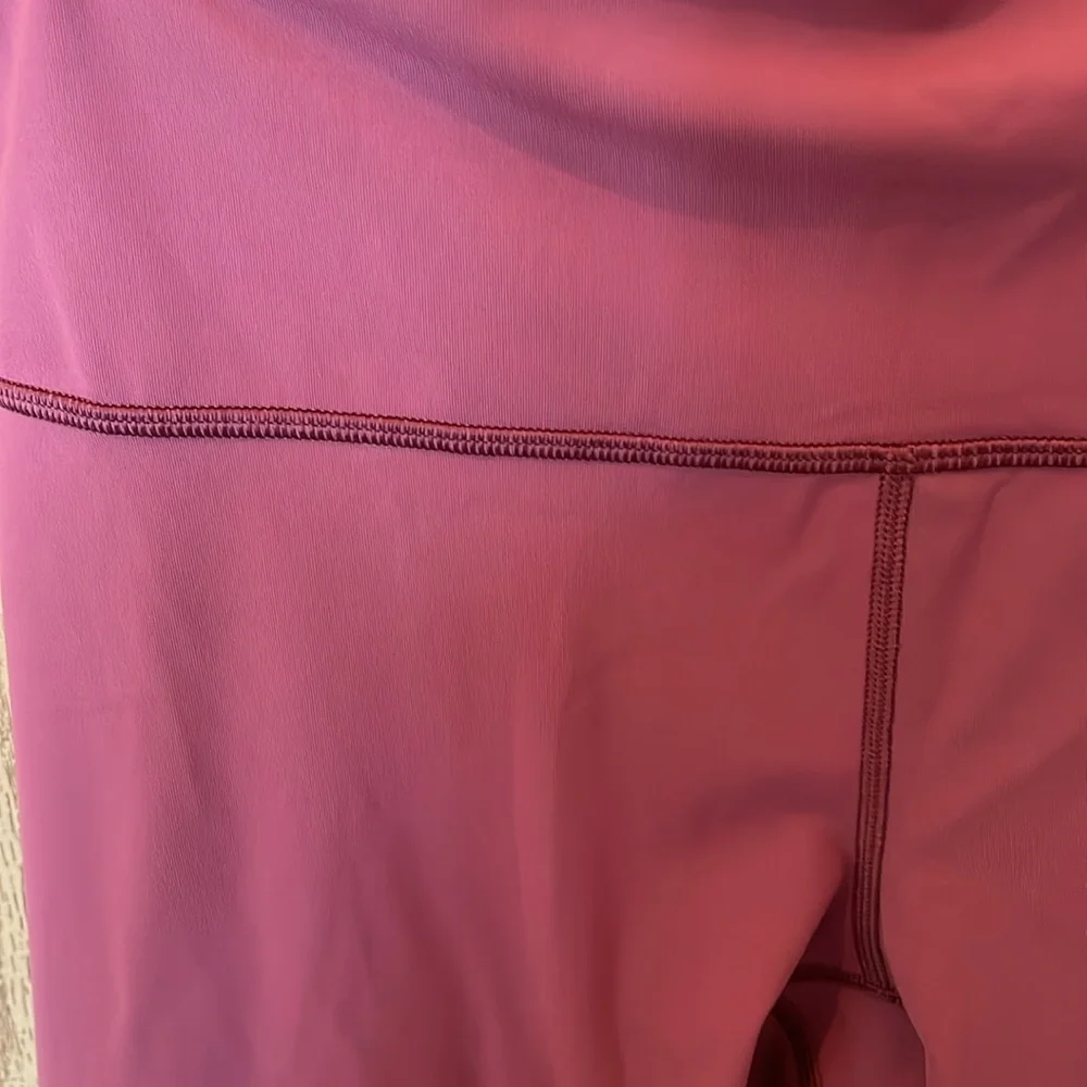 Lululemon Athletica Pink Performance Leggings - Picture 3 of 3